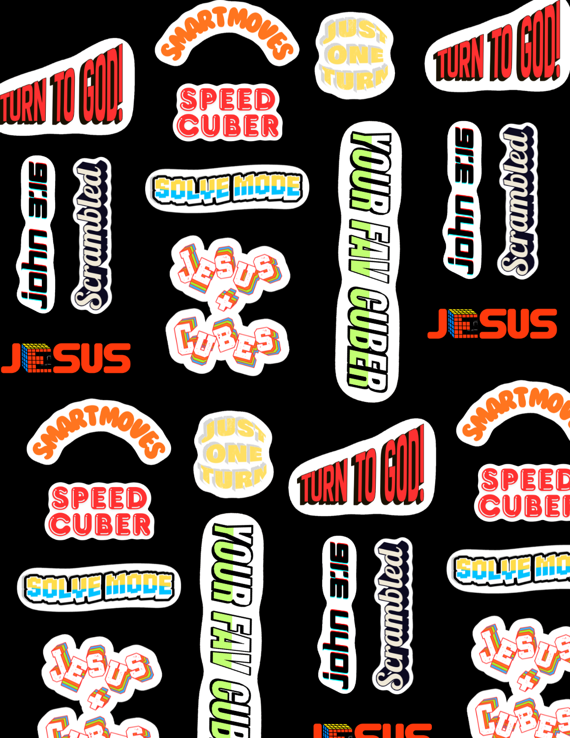 Cuber Sticker Pack